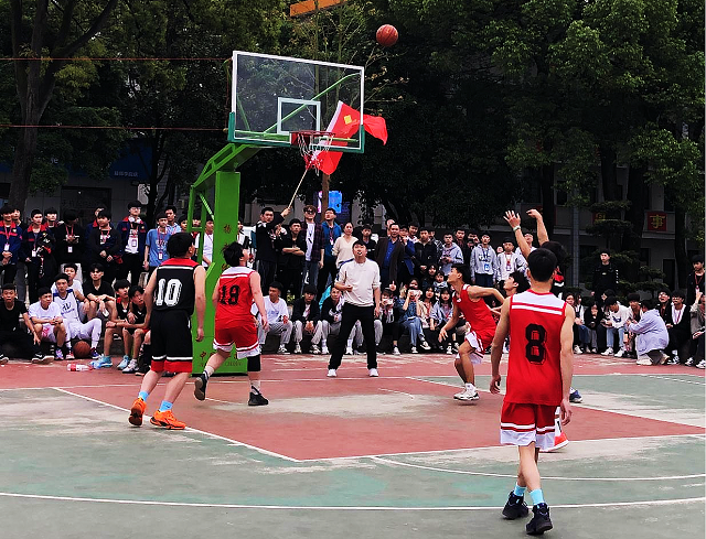 “篮”不住的风采！衡阳技师学院举办第十届学生篮球赛喜迎建党100周年